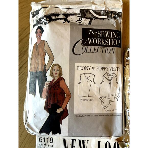 8 VTG sewing patterns women Separates Babydoll Tops Pencil Skirts Pants Lot 8 - Picture 7 of 16